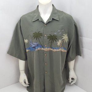 Bamboo Cay Men's "Worlds Strongest Navy" XXL Shirt